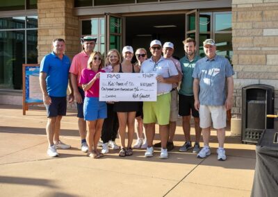 Kids Chance SD Annual Golf 2025 Board accepting check